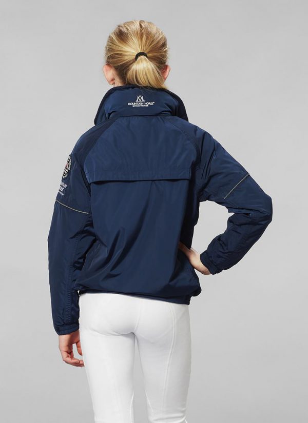 Mountain Horse team-jacket-jr-navy-back-back